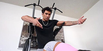 Stepsis Rubs Ass Against Stepbros Cock With Zane Walker And Kona Jade