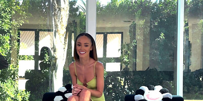 Christina Sage is thin and ready to taste the hardest cock