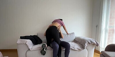 Don't make noise!! I don't want my husband to find out about my lesbianism!!