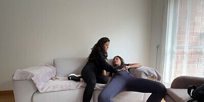 Don't make noise! I don't want my husband to find out about my lesbianism!