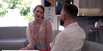 Redhead Erin Cant Leave For College Until She Gets Her Employers Big Dick Inside Of Her - Erin Everheart And Will Pounder
