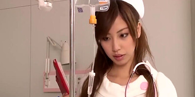 Japanese Young Nurse Masturbating