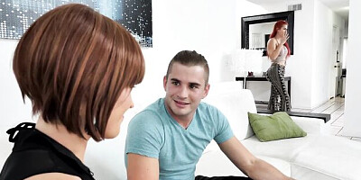 Camel toe sex with emotional Krissy Lynn and Savana Styles from Spizoo