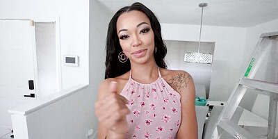 Ideal Harley Dean and Filthy Rich - ebony action - Touch My Wife
