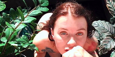 Bubble butt hottie Misha Cross takes hard pounding in POV-style scene