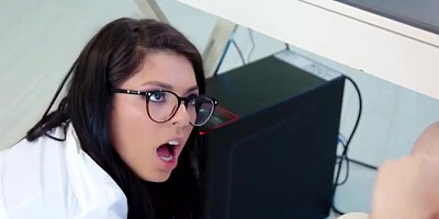 Petite Latina Pussy Licking Lesbian Boss With Valentina C, Gina Valentina And Alison Rey