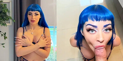 Spying on Hot Step Sis Jewelz Blu Pays off