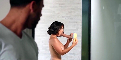 Seth Gamble - Tit Milf Stepmom Lasirena69 Gets Caught By Stepson