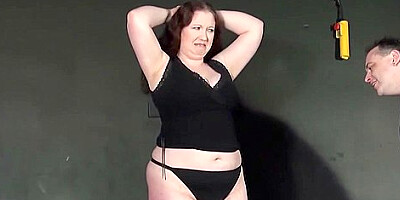 Slutty Chic Enjoys Rough Bdsm Spanking And Heavy Bondage