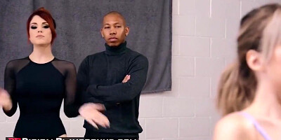 Big Tit Dancer Bbc While Friend Watches With Ricky Johnson, Gianna Dior And Molly Stewart