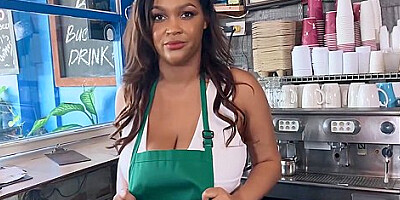 Titty Barista Sex Story With Ashlyn Peaks And Jimmy Michaels