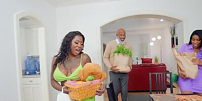 A Thanksgiving Kinky Lesbian With Gogo Fukme, Van Wylde And Destiny Mira