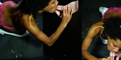 ...Gloryhole Secrets: Submissive Cocksucker at Work...