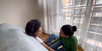 I love my cuckold husband's lesbian stepsister (COMPILATION)