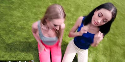 Mofos - Daisy Stone & Scarlett Bloom Have A Wet Feisty Brawl Over Jay's Cock But Decide To Share It