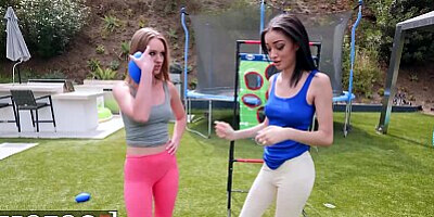 Mofos - Daisy Stone & Scarlett Bloom Have A Wet Feisty Brawl Over Jay's Cock But Decide To Share It