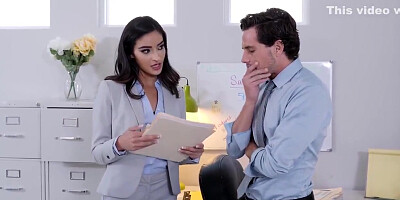 Sofi Ryan, Tyler Nixon And Ariana Marie - Reverse Gangbang At The Dream Office Ft