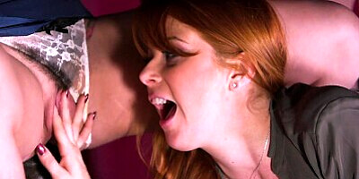 GIRLSWAY - Horny Boss Sinn Sage Catches Karlee Grey And Penny Pax Fucking Instead Of Working