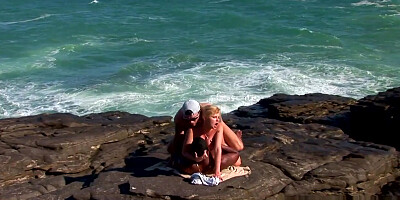 Tarra White in Interracial Anal On The Beach - DarkSod