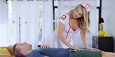 Slutty Blonde Babe Took Care Of My Cock Until It Erupted Milky Spunk - Ella Reese