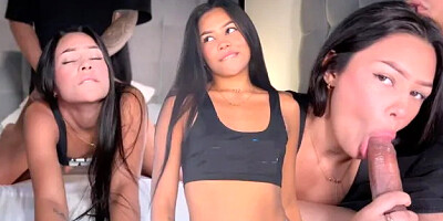 18 Year Old Latin Girl with a Beautiful Body Comes to Show Us Her Fucking Vid...