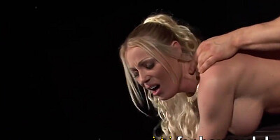 This Buxomy Milf Was Smoking Hot While Getting Pummeled From Behind, With Cum On Her Killer Face - Clarke Kent And Cindy Behr