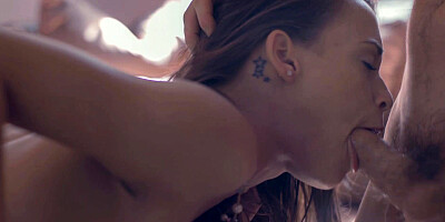 ...Skinny gal Kacy Lane gets eaten out before fucking...