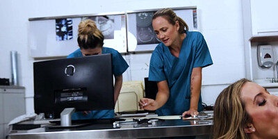 ...Millie Morgan gets fucked in standing position after giving head...