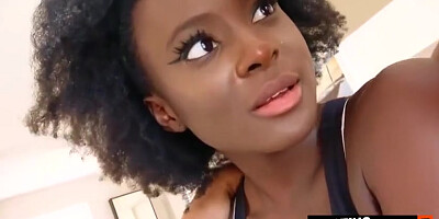 Kenyan Goddess Tricked Into Rough Sex By Hung White Tourist At House Tour!