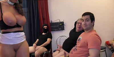 Sexy Susi Likes It Rough! Spitroast Bukkake Party By