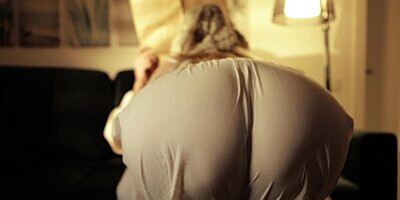 He read the newspaper and she sucked his dick- Mia Fire