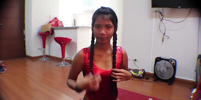 11 Weeks Pregnant Sexy Asian Thai Teen 18+ Stepmom Deep Throat With Donny Long And Heather Deep