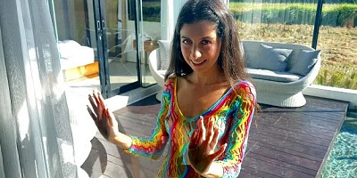 You have to Fuck Me Hard if You Want to Work for My Daddy! - Public Cumwalk