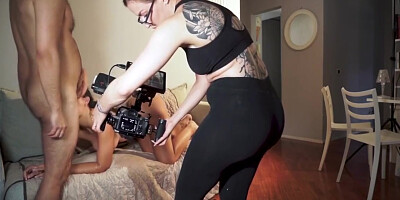 Nuria Millan In Deep Throat Queen Backstage Show