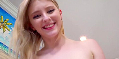 Blonde Pounded By Stepbro Doggystyle Pov With Melody Marks