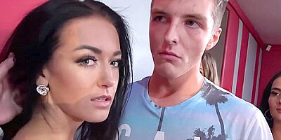 Zuzu Sweet - Long Haired Babe Gets Her Sweet Pussy Drilled In Front Of Her Man