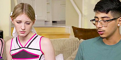 Shy Virgin Guy Fucks The Most Popular Teen 18+ Cheerleader With Melody Teen, Melody Marks And Diego Perez