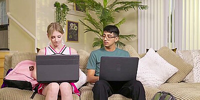 Shy Virgin Guy Fucks The Most Popular Teen 18+ Cheerleader With Melody Teen, Melody Marks And Diego Perez
