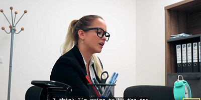 LOAN4K. Library girl undercover! She was one of the best sluts in this office