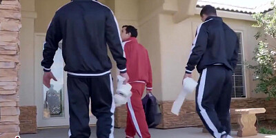 Luck Lil Fucks With Ricky Spanish And Alena Croft