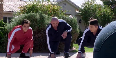 Luck Lil Fucks With Ricky Spanish And Alena Croft