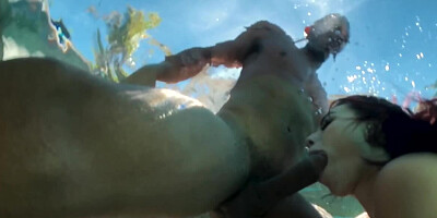 Out of house where jealous hubby spies on her girl tries BBC