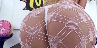 AllAnal: Naughty slut slurp stroking