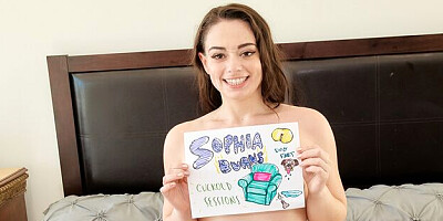 Sophia Burns's curvy scene by Cuckold Sessions