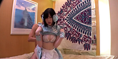 Part1 Cheating Sex With A Chinese Maid Cafe Girl! Creampie In A Small Buttocked Womans Vagina! Sana (20)