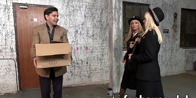 Anna Lovato, Paul Chaplin And Jamie Barry In Blonde Cops In Naughty Threesome With Big Boobs Couples Xxx Swap - Dirty Sluts First Time!