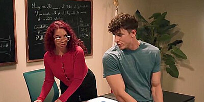 Teacher Is Cornered And Now Has To Fuck With Parker Ambrose, Kiki Daire And Anthony Pierce