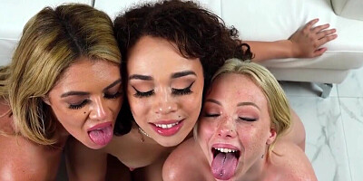 Compilation featuring stepmoms and stepdaughters