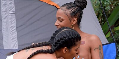 Reality Kings - Sarai Minx Gets An Invite From Her Friend Maya Farrell To Go Camping & Bonfire