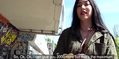 Picked Up Amateur Gets Nailed In Public With Amilia Onyx